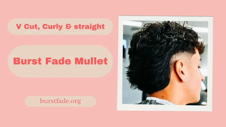 Burst Fade Mullet