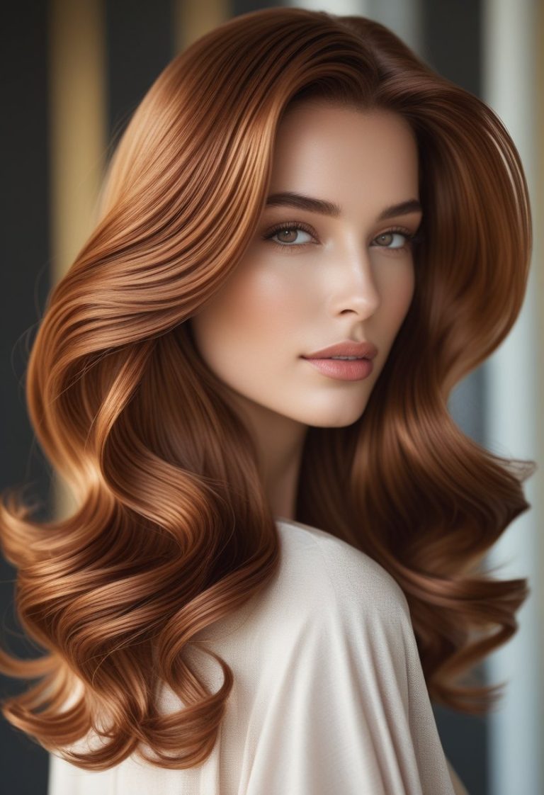 Caramel Brown Hair