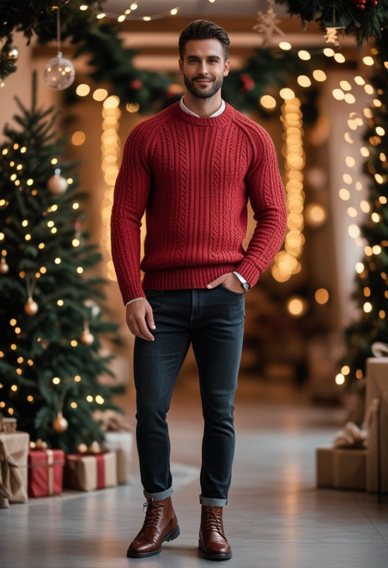 15 Stylish Christmas Outfit Ideas for Men 2025 Burst Fade — free download